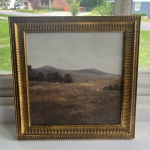 Threshold 12" x 12" Prairie Land Framed Canvas Board